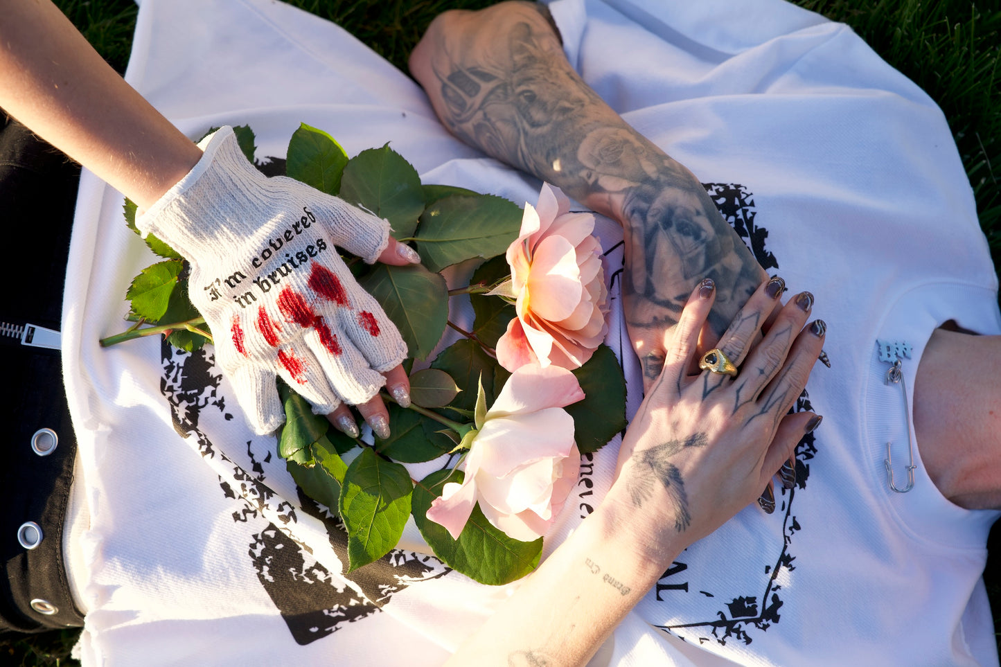 B44-V-SG: DROP 3 – Beating Myself Up Gloves