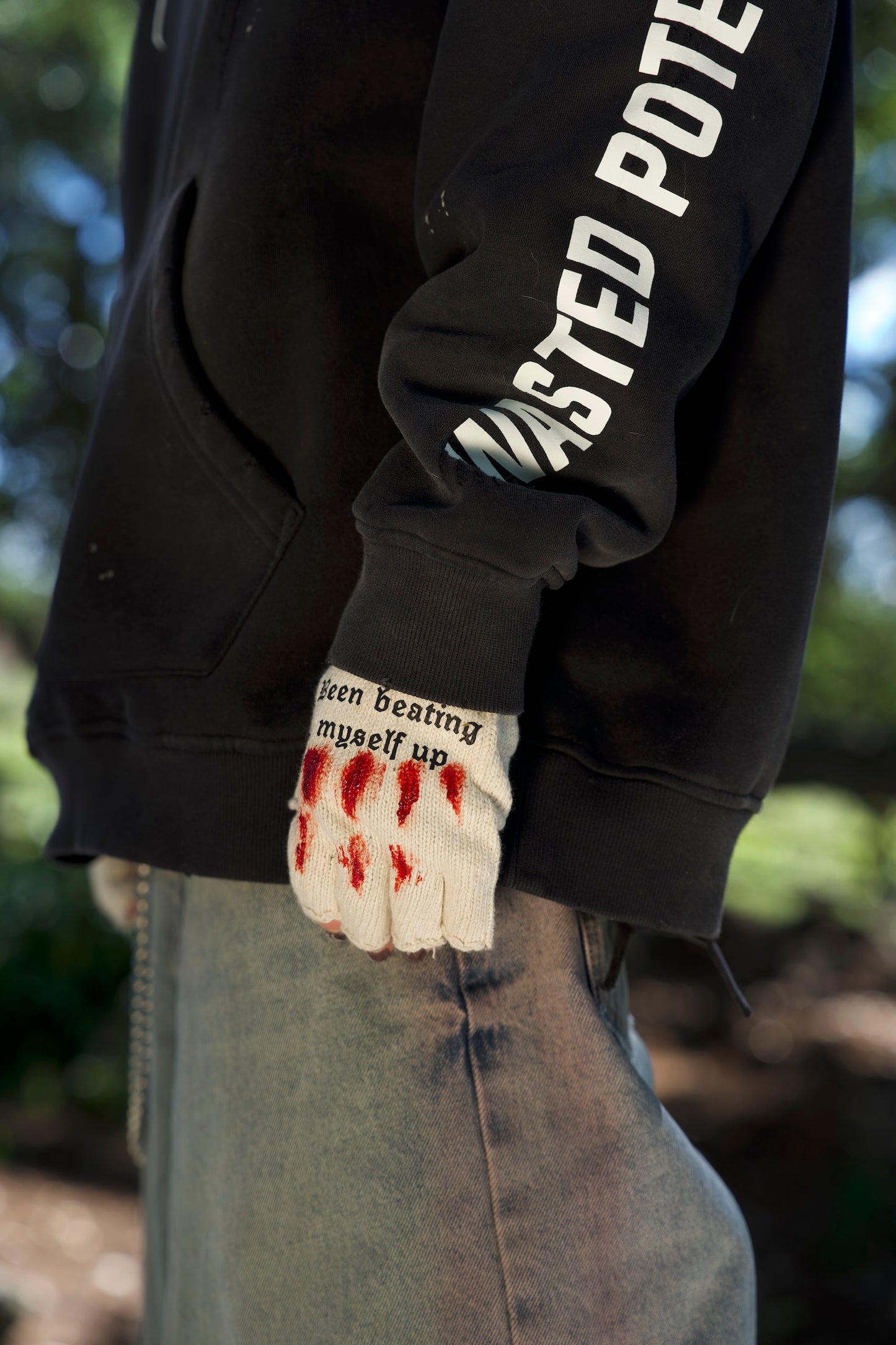 B44-V-SG: DROP 3 – Beating Myself Up Gloves