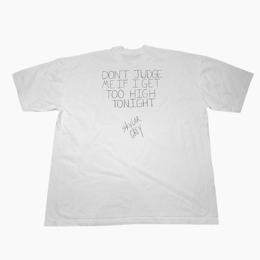 1/1 Handwritten Lyric Tee (Drop 2.0) : "Past Yesterday" #1