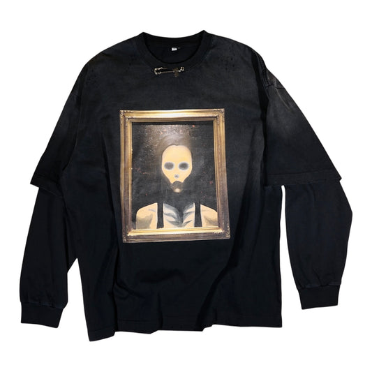 B44-V-SG: DROP 4 – Shadow-Self Self-Portrait Longsleeve