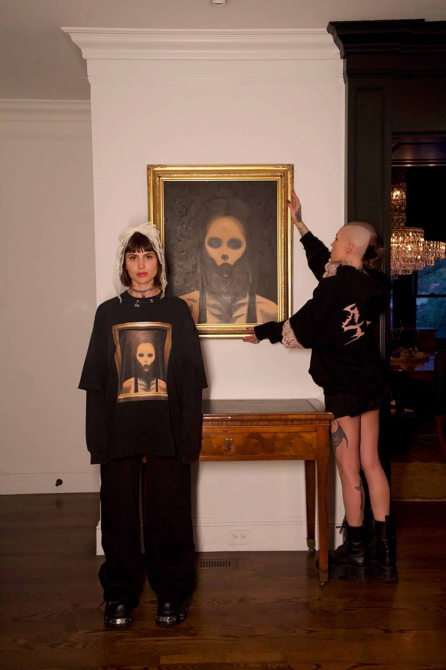 B44-V-SG: DROP 4 – Shadow-Self Self-Portrait Longsleeve