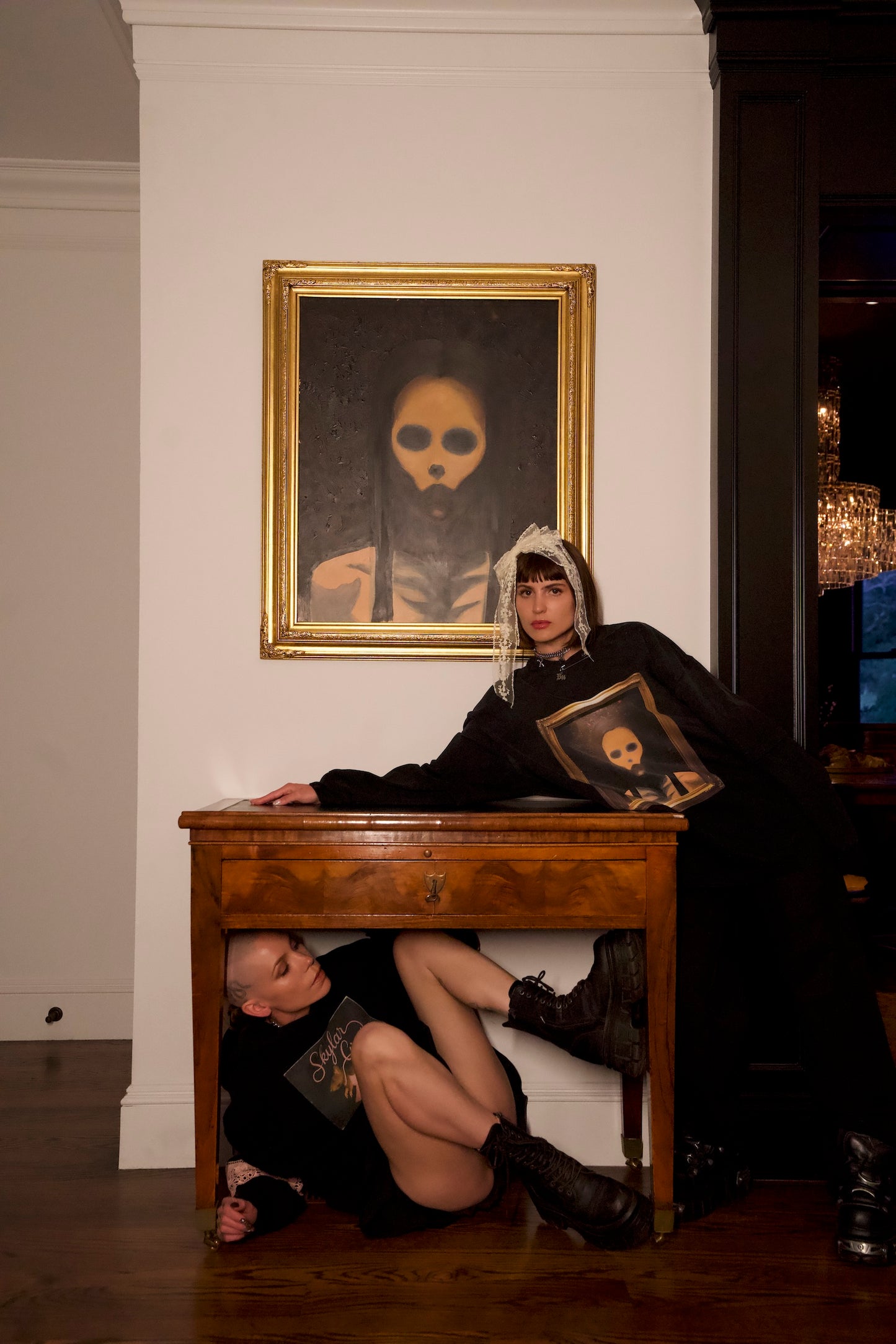 B44-V-SG: DROP 4 – Shadow-Self Self-Portrait Longsleeve
