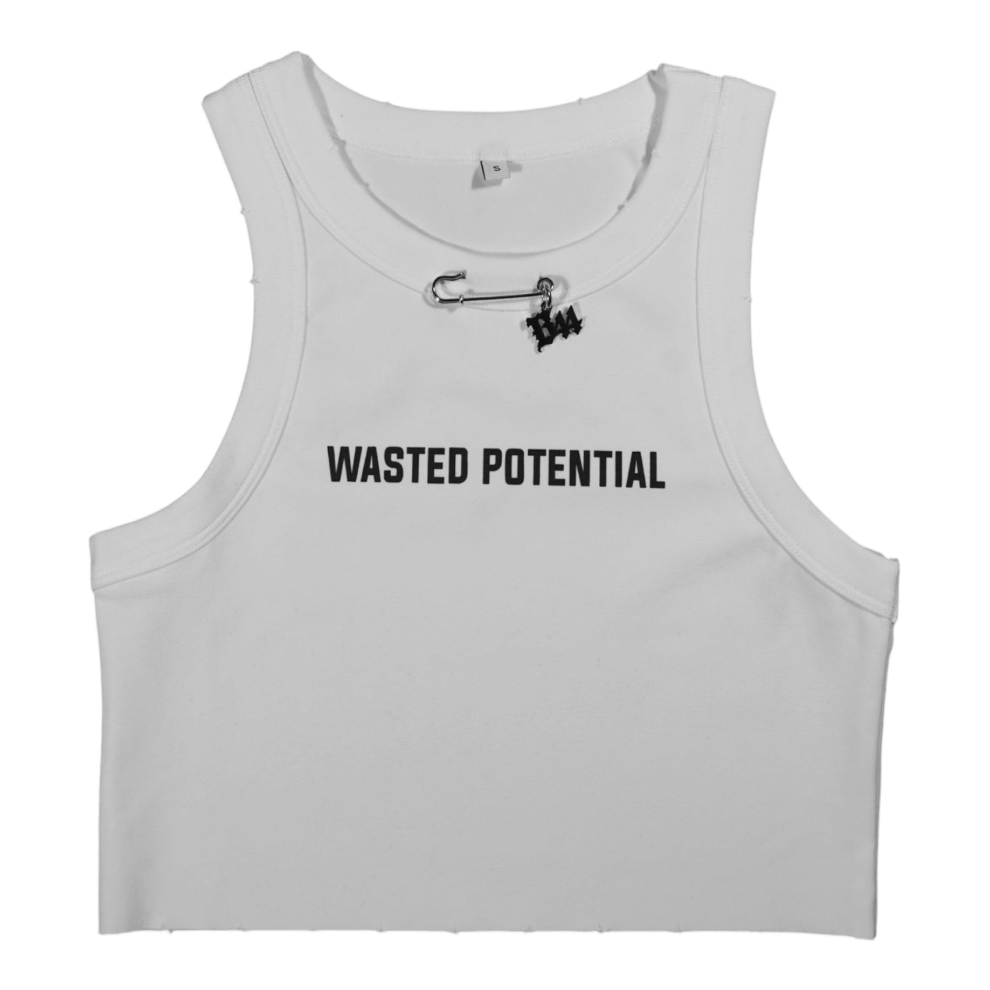B44-V-SG: DROP 3 – WASTED POTENTIAL Crop Top