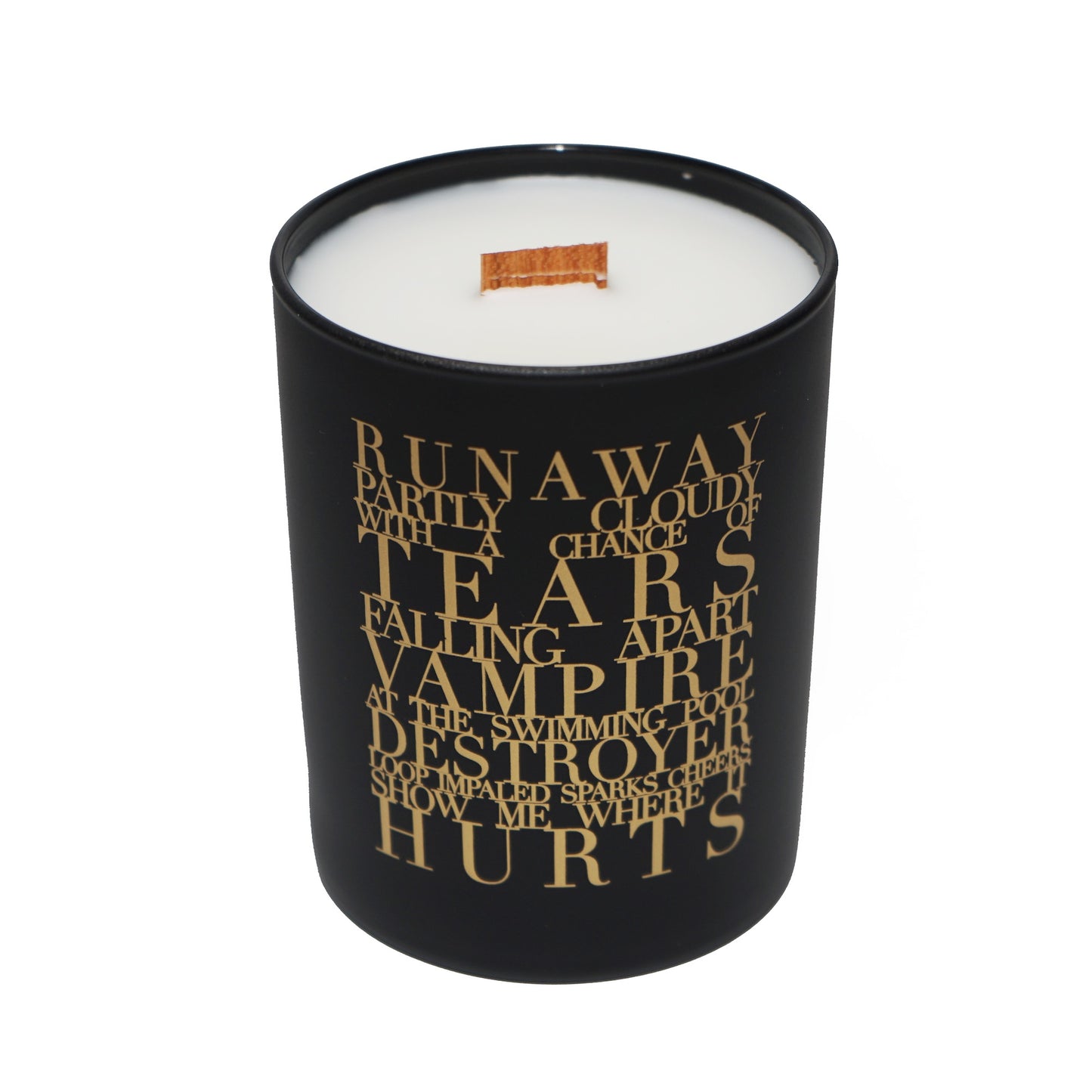 Skylar Grey Luxury Wood Wick Candle